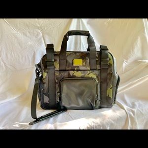 Tumi Buckley Duffle in Camo ballistic nylon